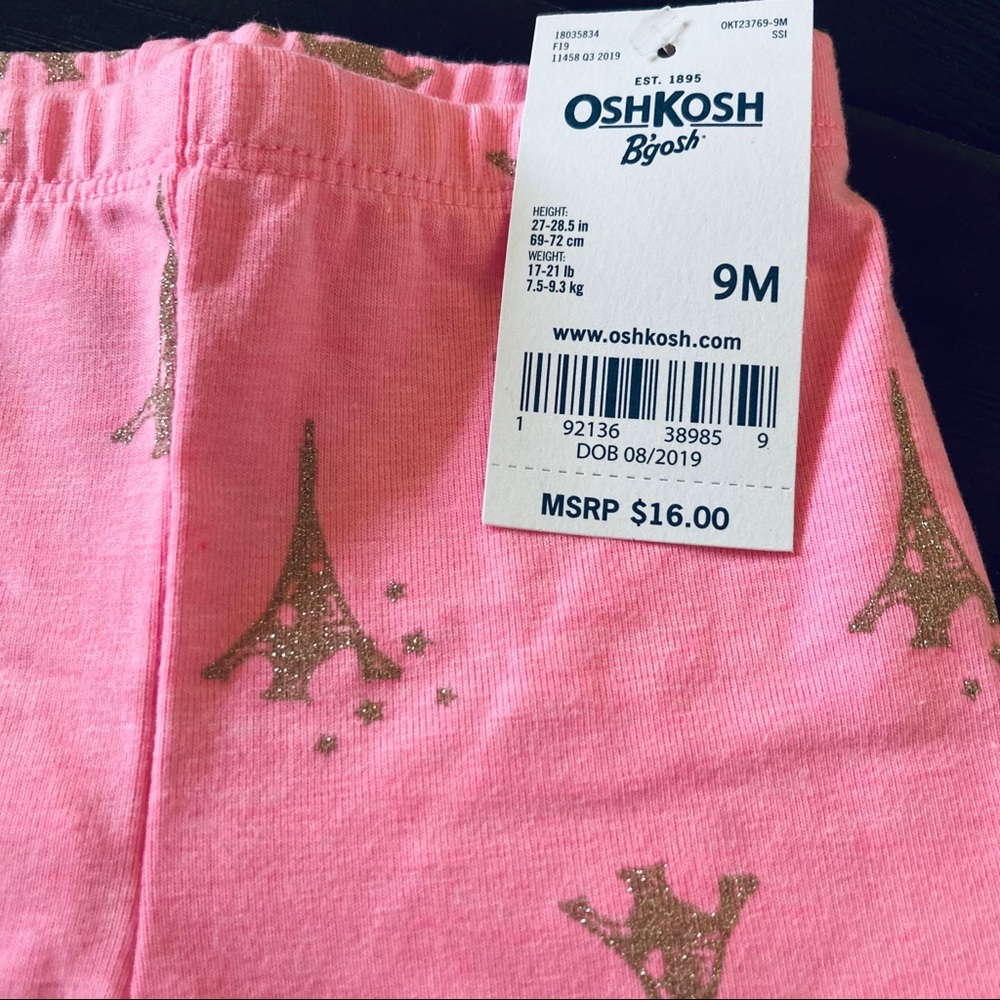 Carter’s Baby Girl Leggings Bundle, 3 Count - Picture 5 of 13